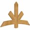 Ekena Millwork Alberta Rough Sawn Timber Gable Bracket, Western Red Cedar, 60"W x 35"H x 2"D x 6"F, 14/12 Pitch GBW060X35X0206ALB00RWR - alternate 2